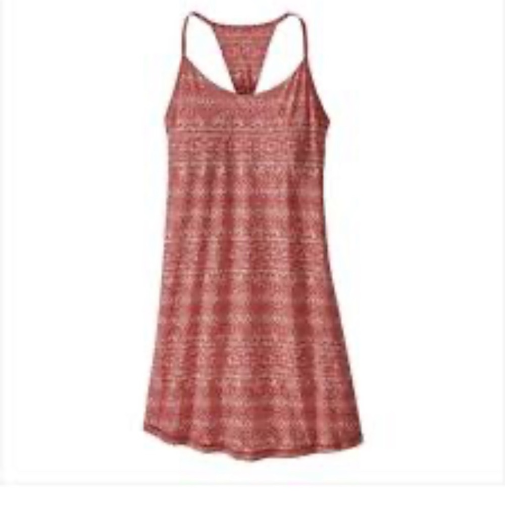 Patagonia sun dress, brand new with tags, size M orange